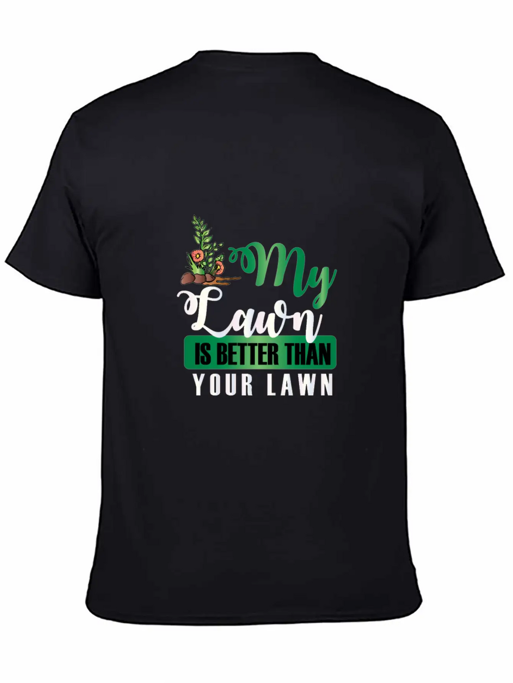 Lawn Meadow English Mowing Manure Garden Essential Cotton Tee For Daily Outfits – Unisex Style
