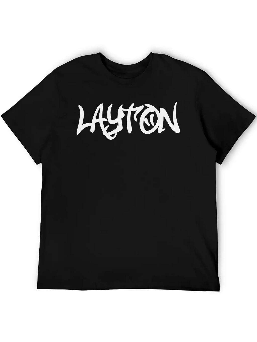 Layton Graffiti Timeless Short Sleeve Tee – Comfy And Minimalist Design