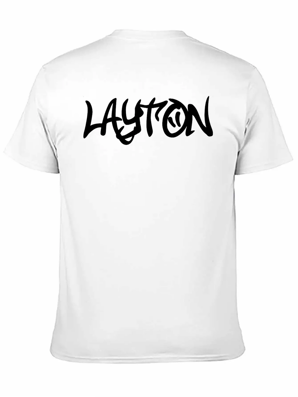 Layton Graffiti Timeless Short Sleeve Tee – Comfy And Minimalist Design