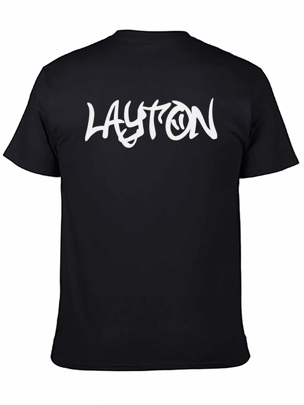Layton Graffiti Timeless Short Sleeve Tee – Comfy And Minimalist Design