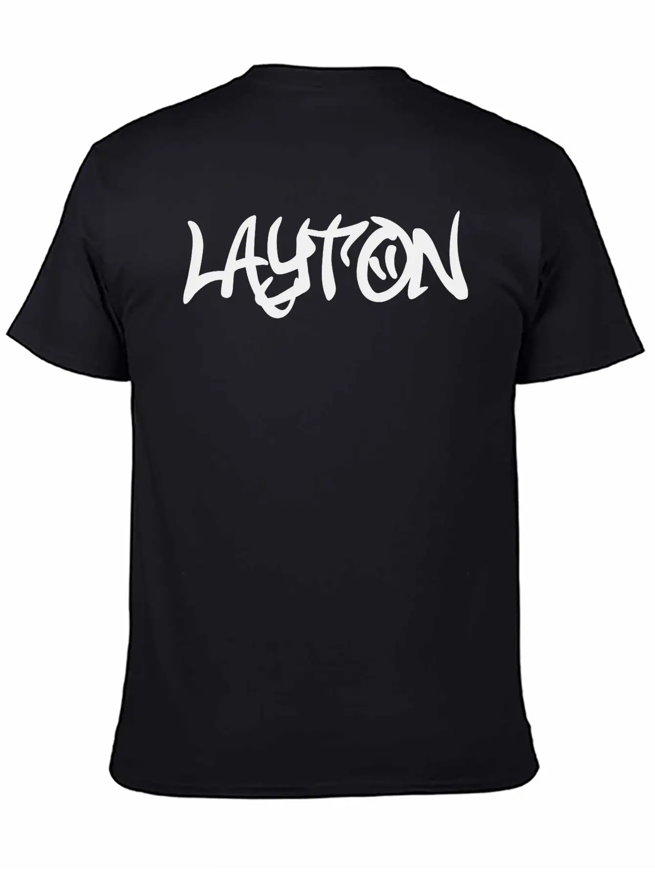 Layton Graffiti Timeless Short Sleeve Tee – Comfy And Minimalist Design
