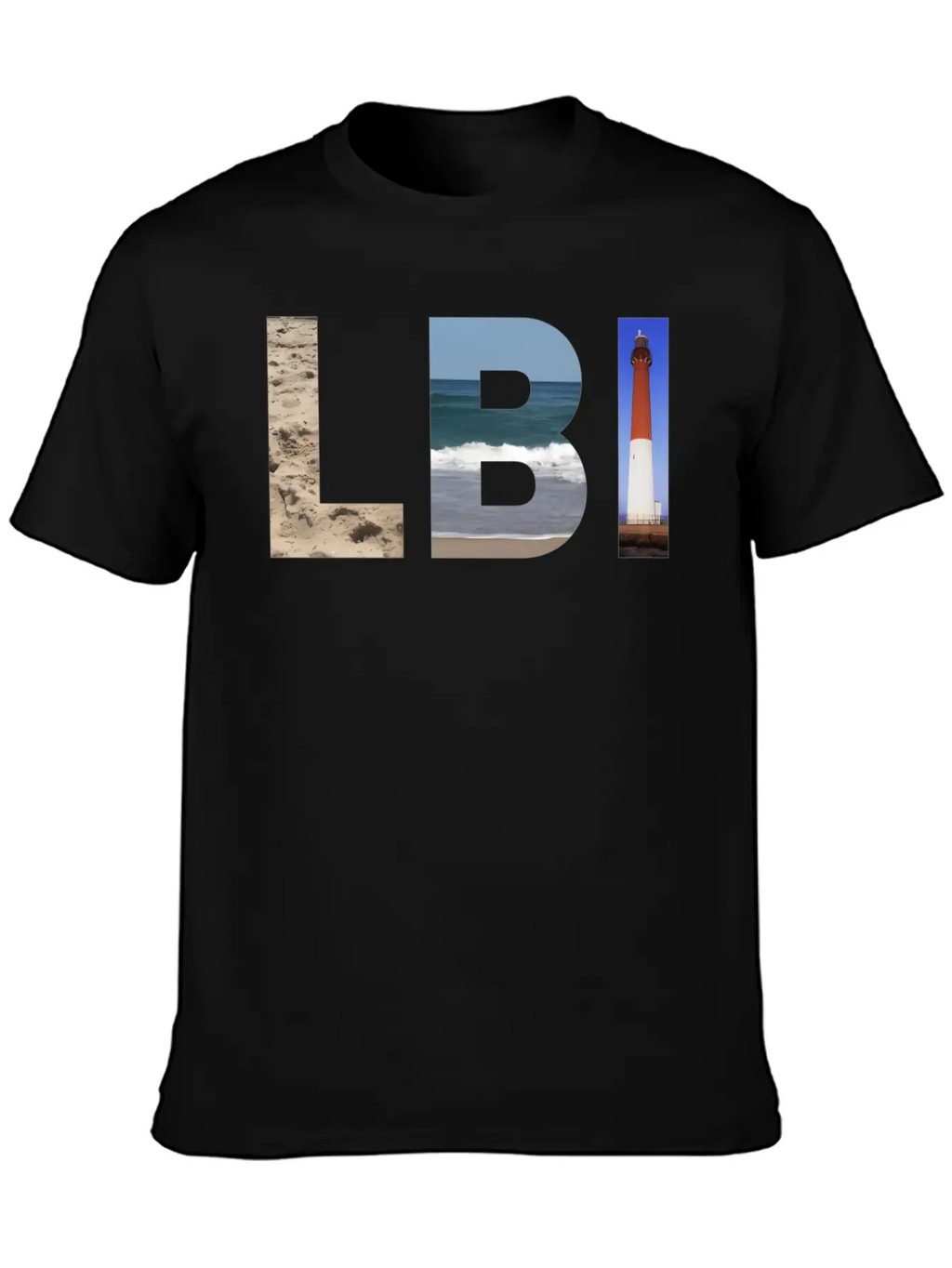 Lbi Long Beach Island Nj Photo Beach Ocean Timeless Short Sleeve Tee – Comfy And Minimalist Design