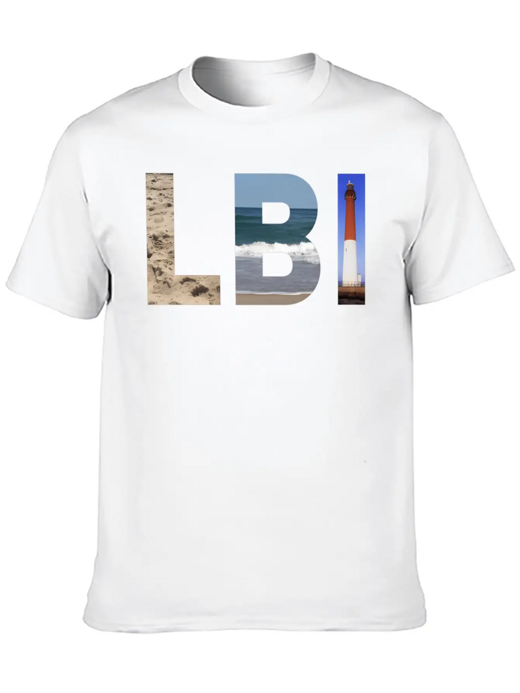 Lbi Long Beach Island Nj Photo Beach Ocean Timeless Short Sleeve Tee – Comfy And Minimalist Design