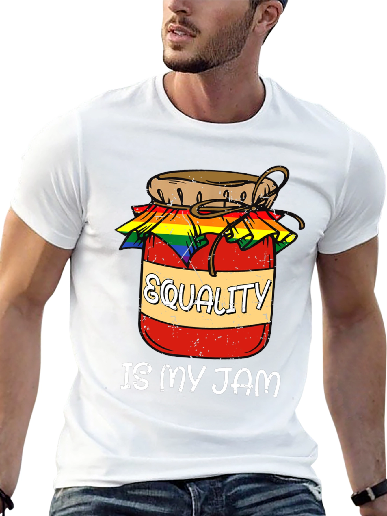 Equality Is My Jam LGBT Pride T-Shirt