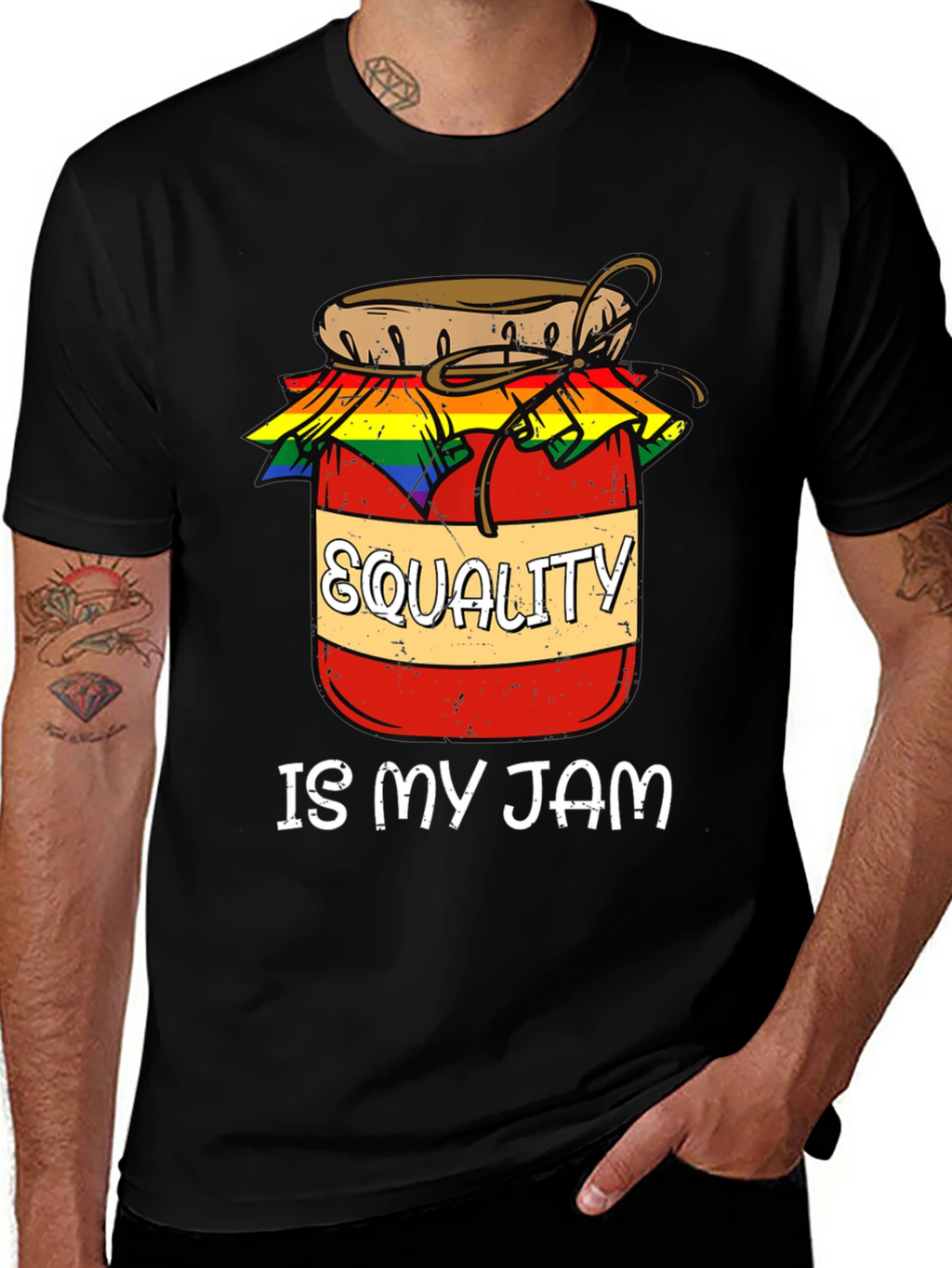Equality Is My Jam LGBT Pride T-Shirt