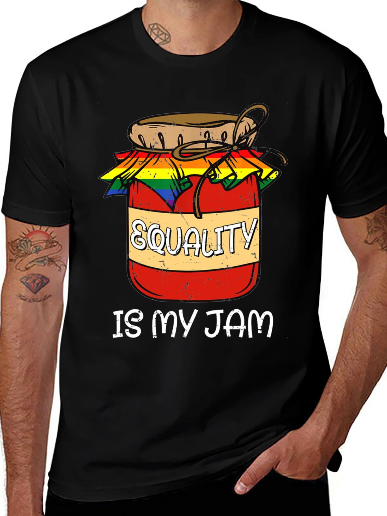 Equality Is My Jam LGBT Pride T-Shirt