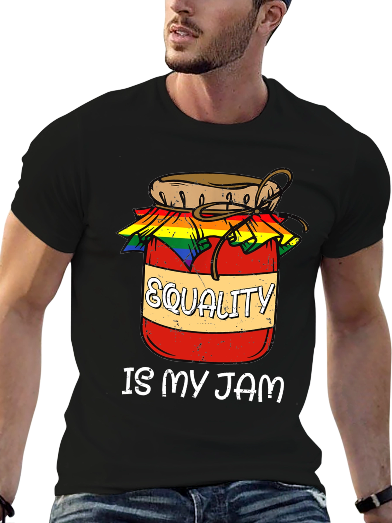 Equality Is My Jam LGBT Pride T-Shirt