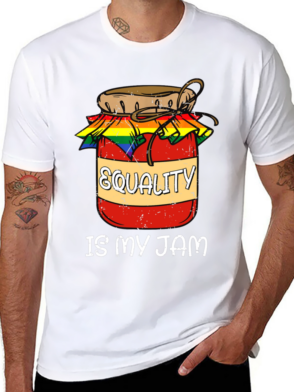 Equality Is My Jam LGBT Pride T-Shirt