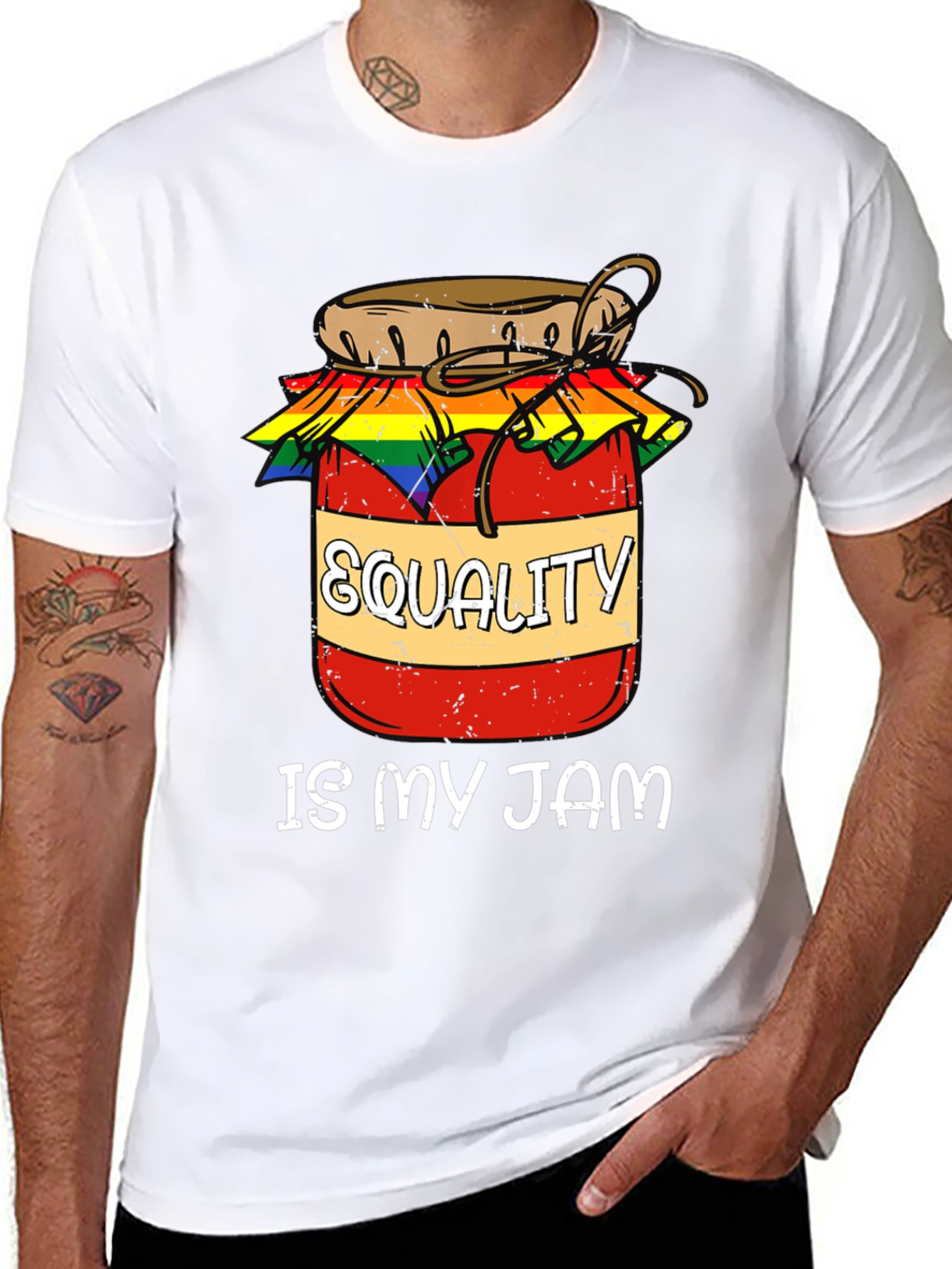 Equality Is My Jam LGBT Pride T-Shirt