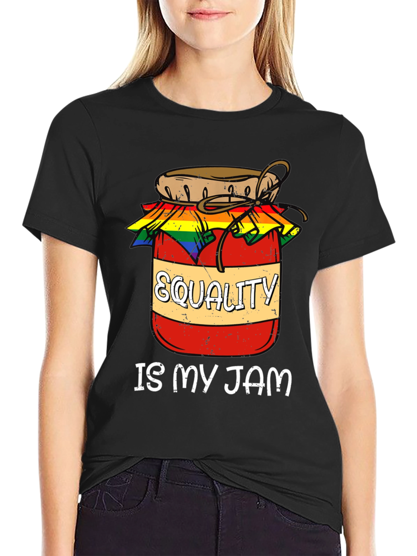 Equality Is My Jam LGBT Pride T-Shirt