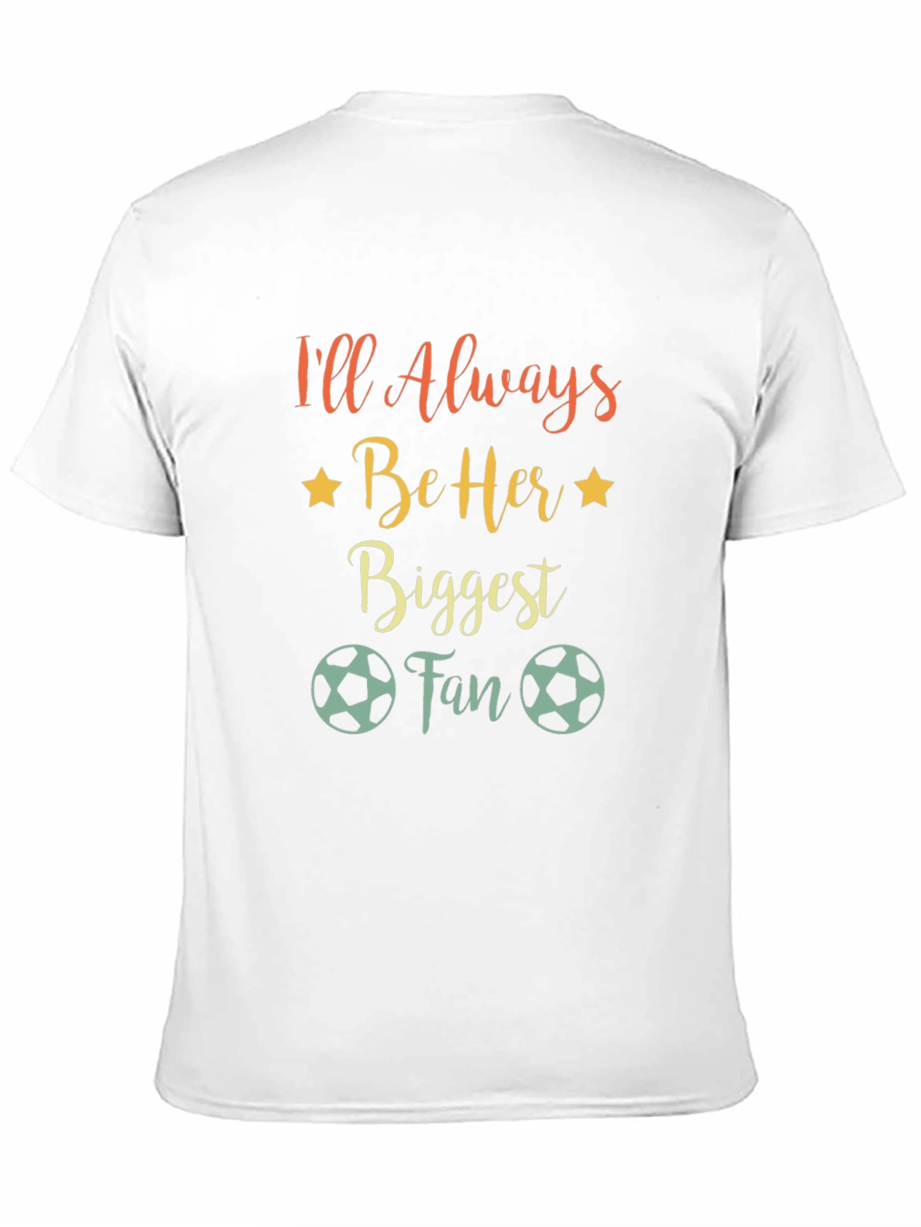 Soccer Fan Dad Graphic Tee