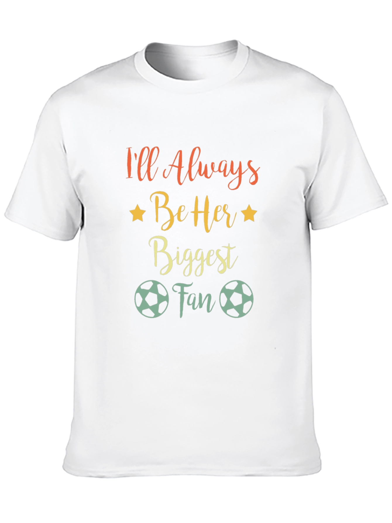Soccer Fan Dad Graphic Tee