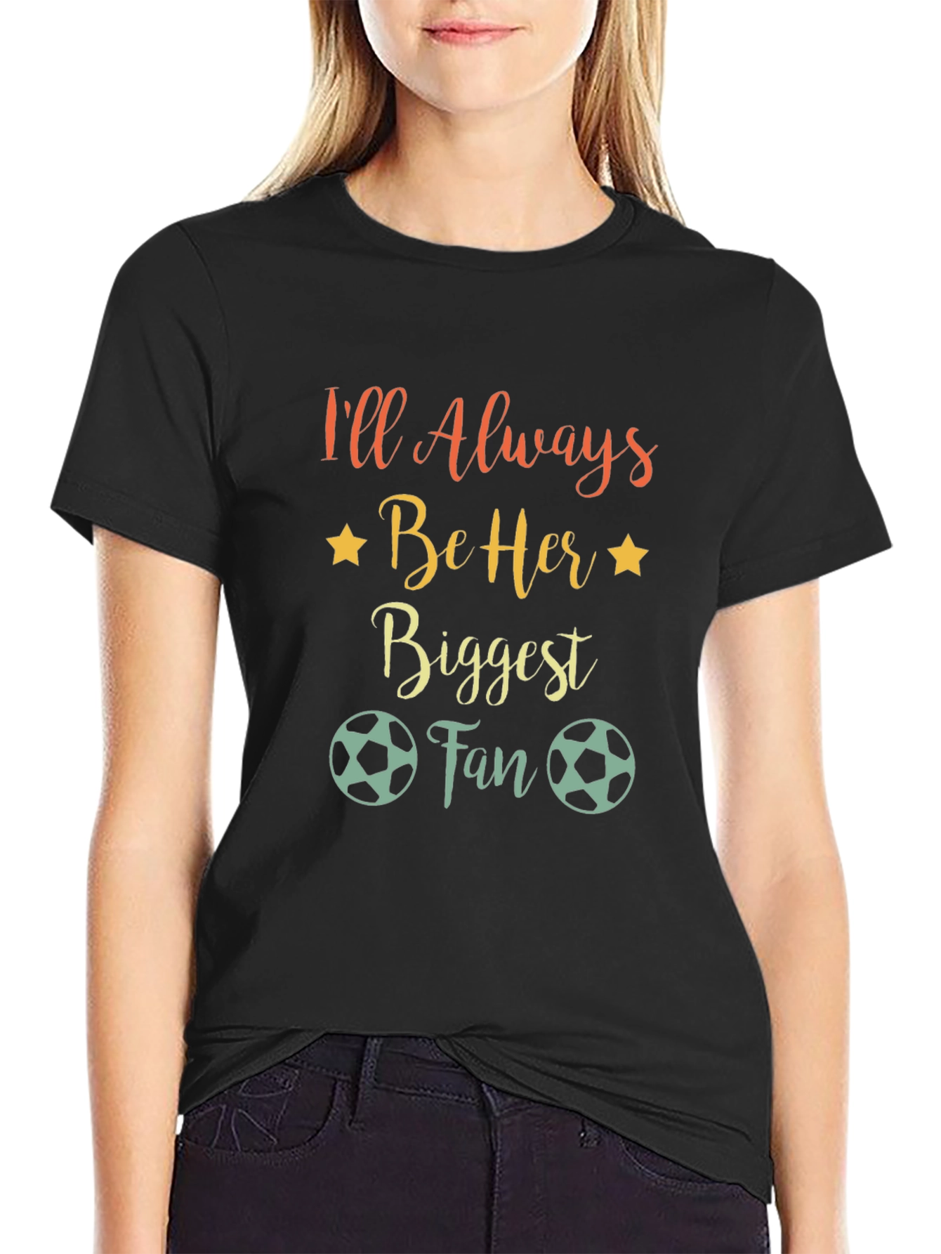 Soccer Fan Dad Graphic Tee