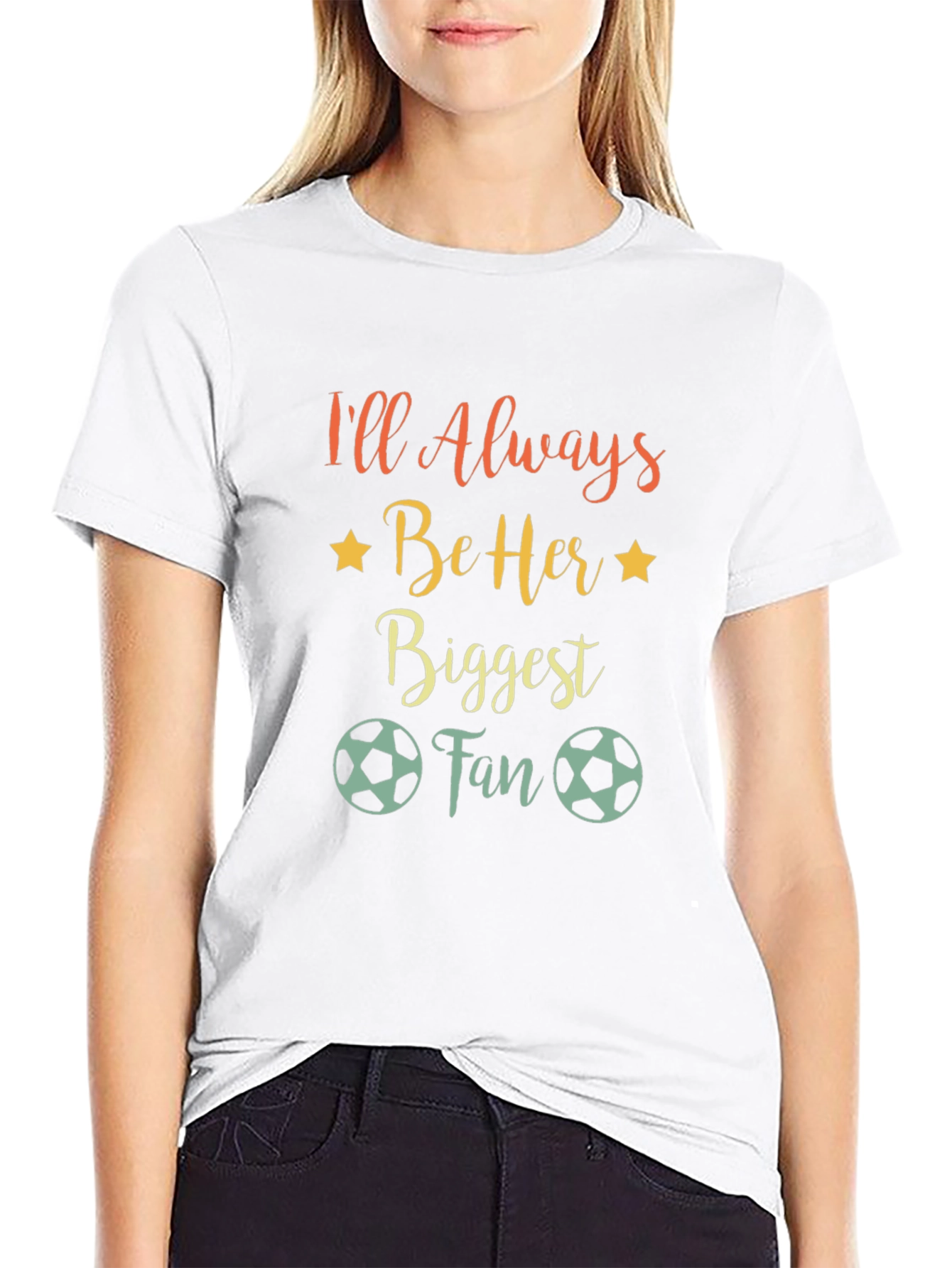 Soccer Fan Dad Graphic Tee