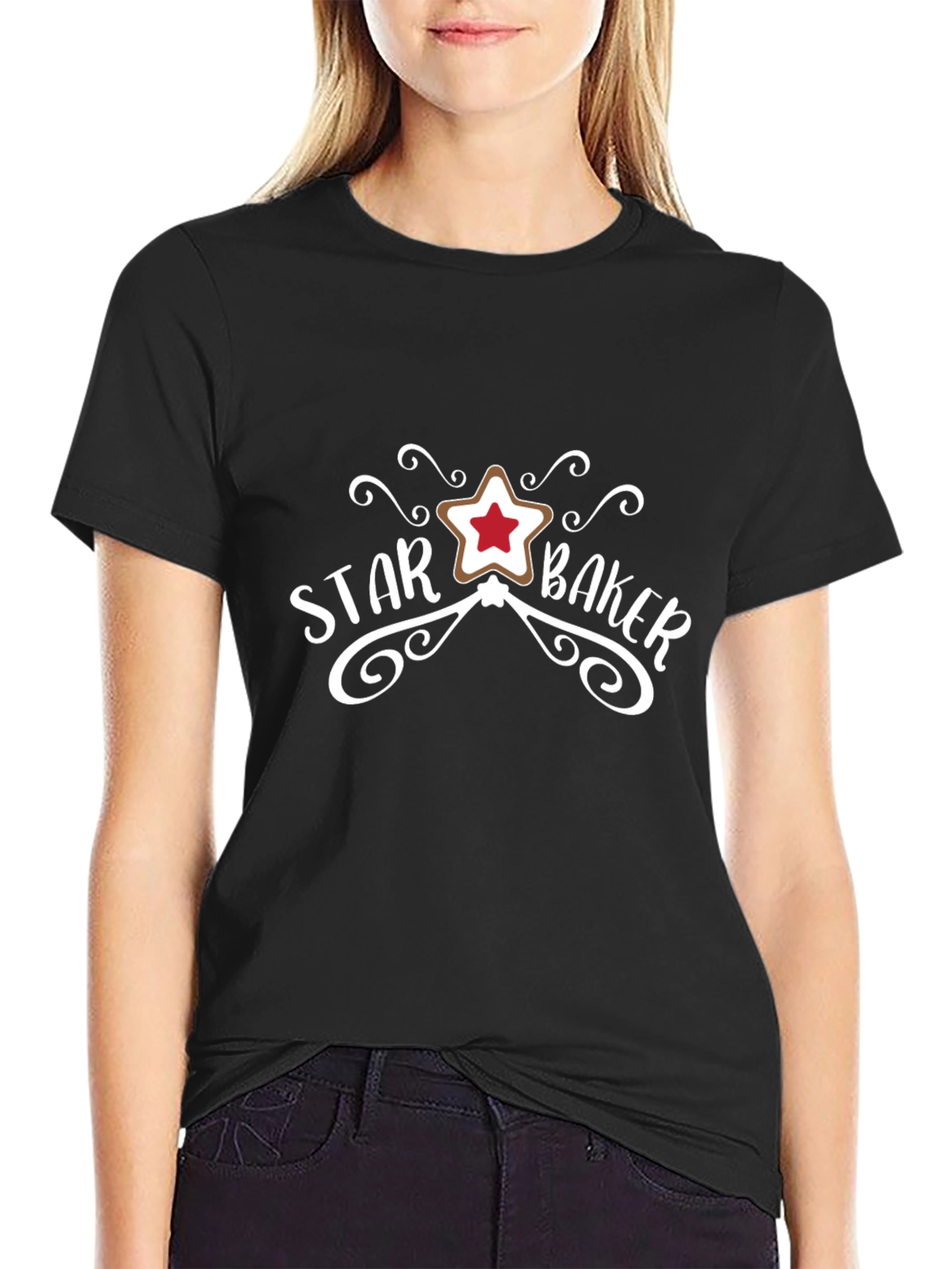 Star Baker Graphic T-Shirt - Baking Enthusiast Tee
