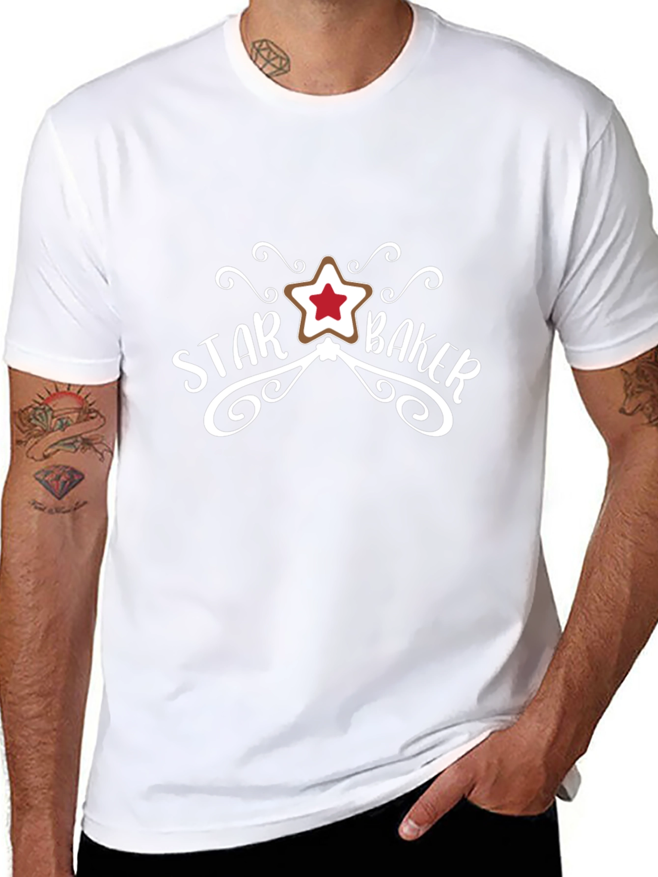 Star Baker Graphic T-Shirt - Baking Enthusiast Tee