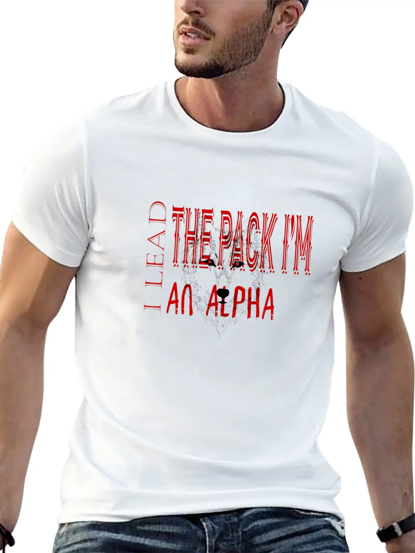Lead The Pack Basic Graphic T-Shirt – Daily Comfort In Soft Cotton