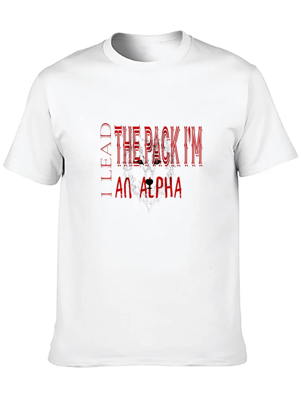 Lead The Pack Basic Graphic T-Shirt – Daily Comfort In Soft Cotton
