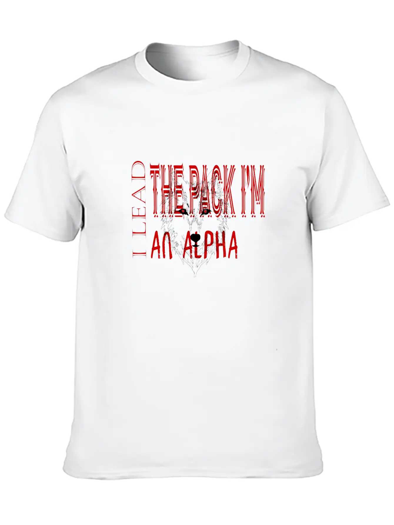 Lead The Pack Basic Graphic T-Shirt – Daily Comfort In Soft Cotton