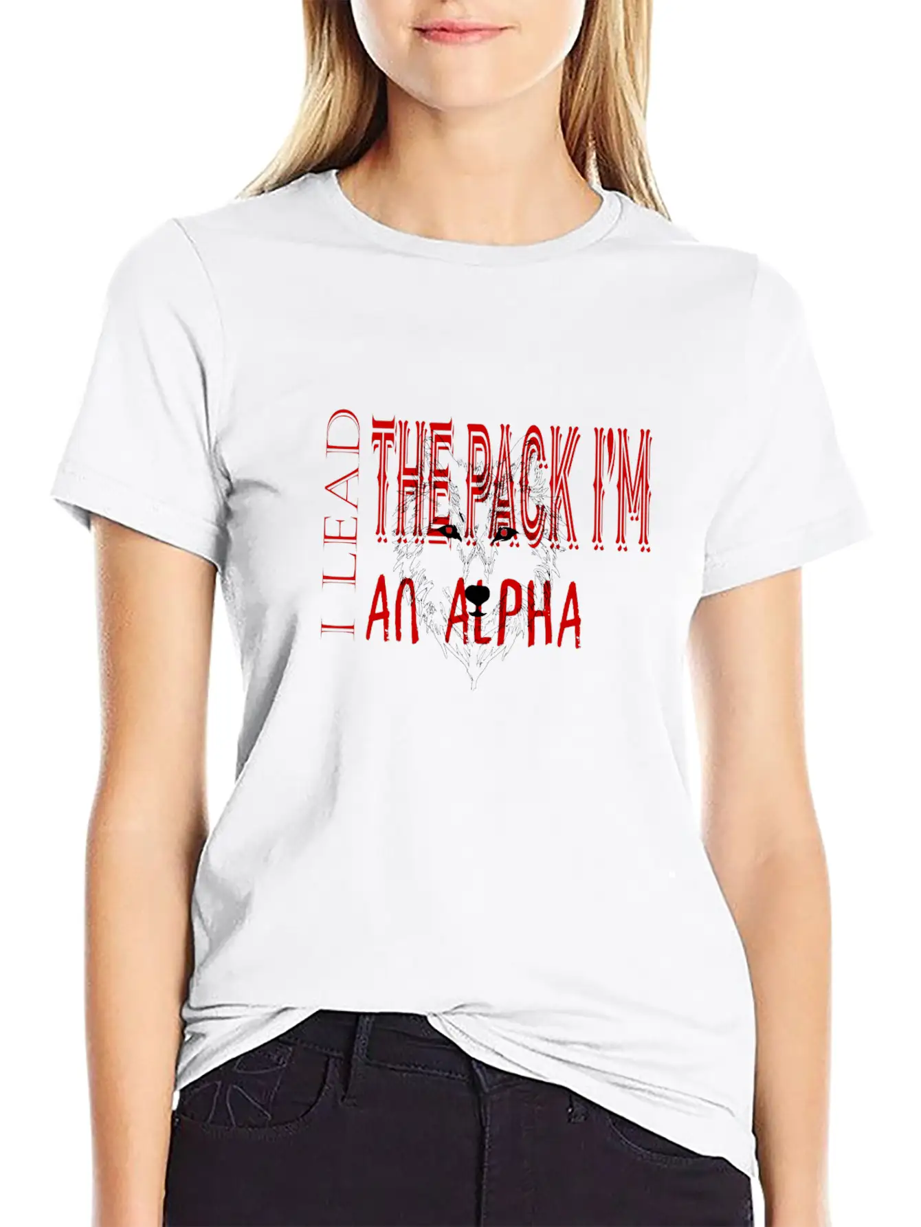 Lead The Pack Basic Graphic T-Shirt – Daily Comfort In Soft Cotton