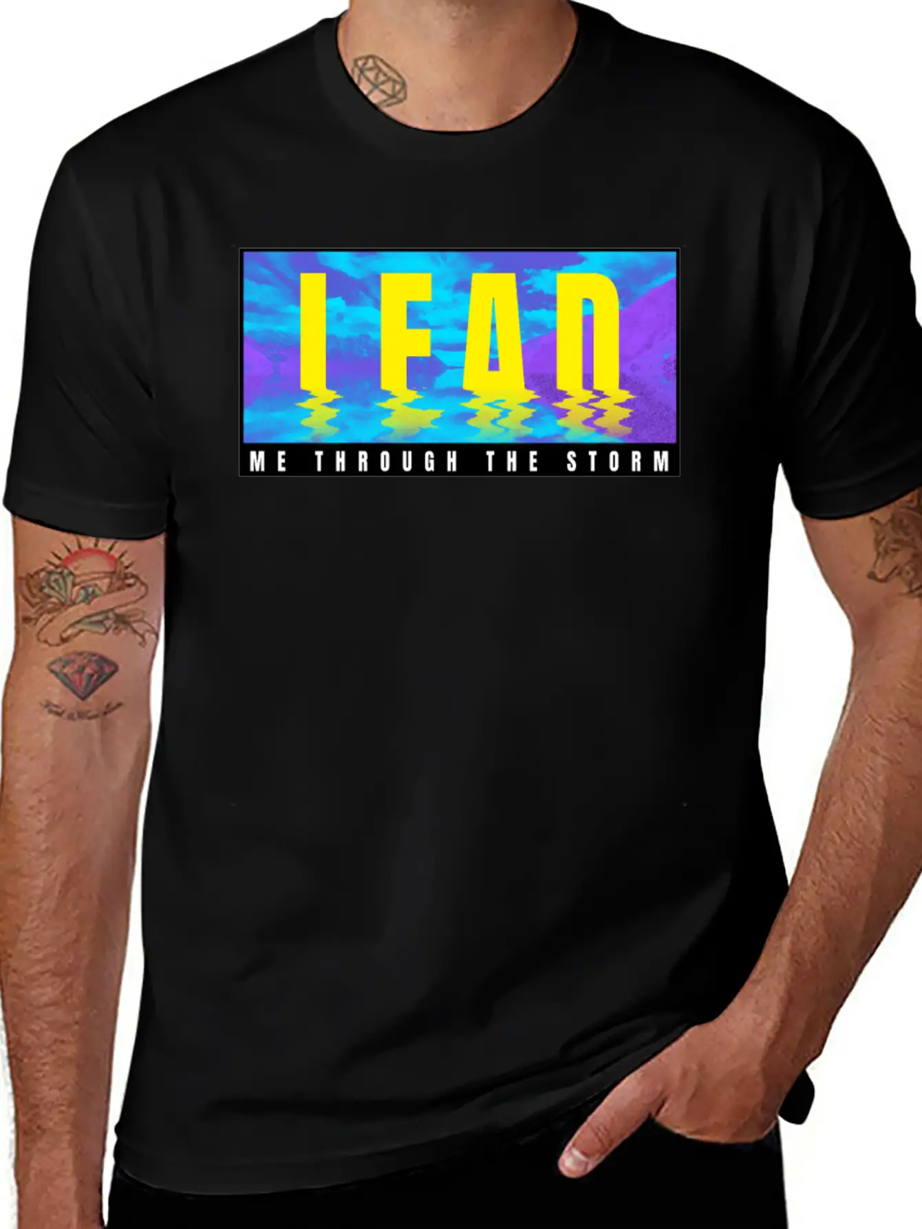 Leading Through The Storm Breathable Soft Cotton T-Shirt – Timeless Casual Look