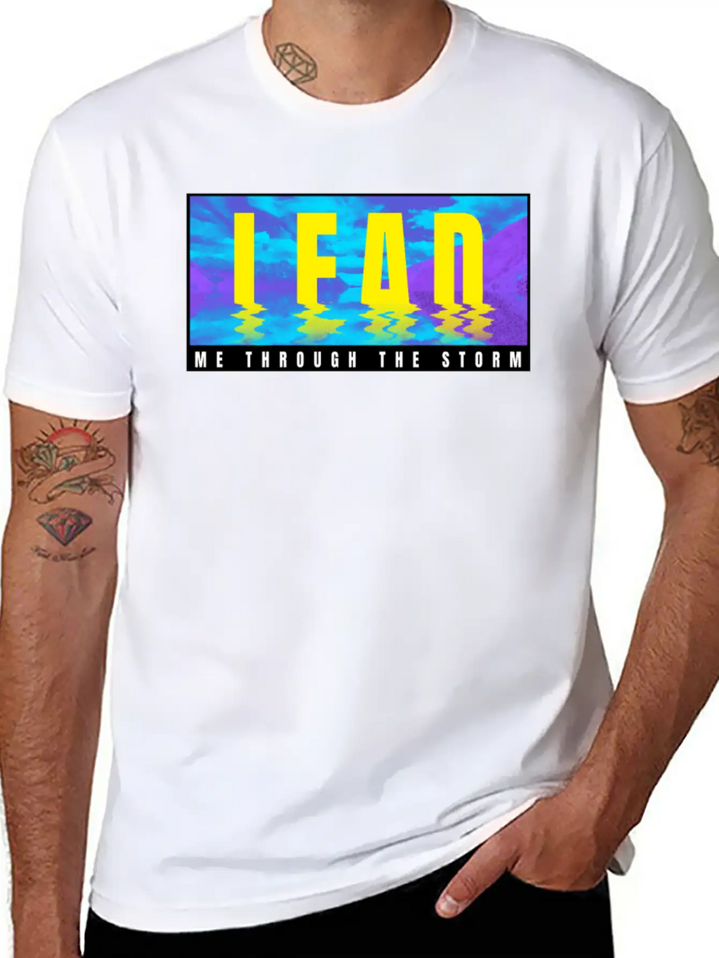 Leading Through The Storm Breathable Soft Cotton T-Shirt – Timeless Casual Look