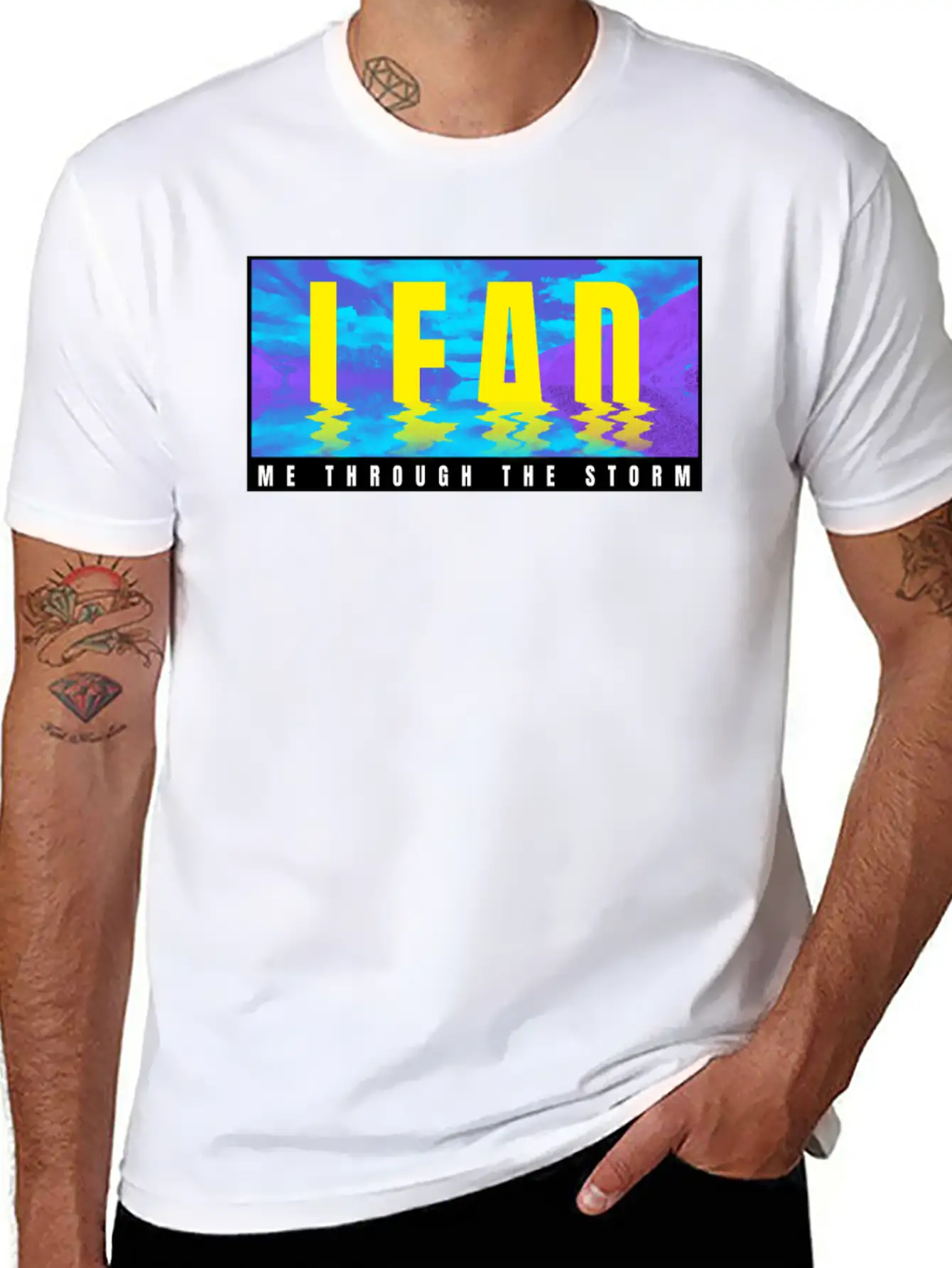 Leading Through The Storm Breathable Soft Cotton T-Shirt – Timeless Casual Look