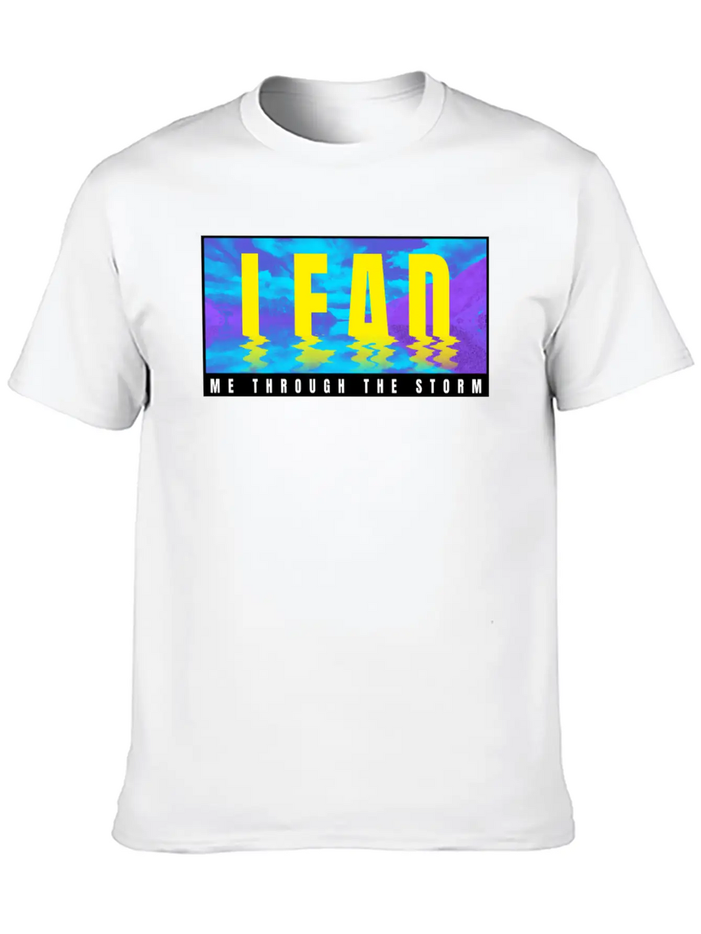 Leading Through The Storm Breathable Soft Cotton T-Shirt – Timeless Casual Look