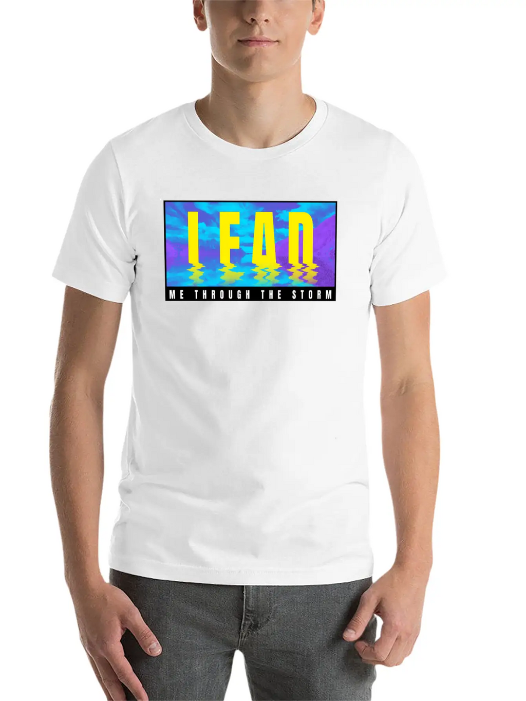 Leading Through The Storm Breathable Soft Cotton T-Shirt – Timeless Casual Look
