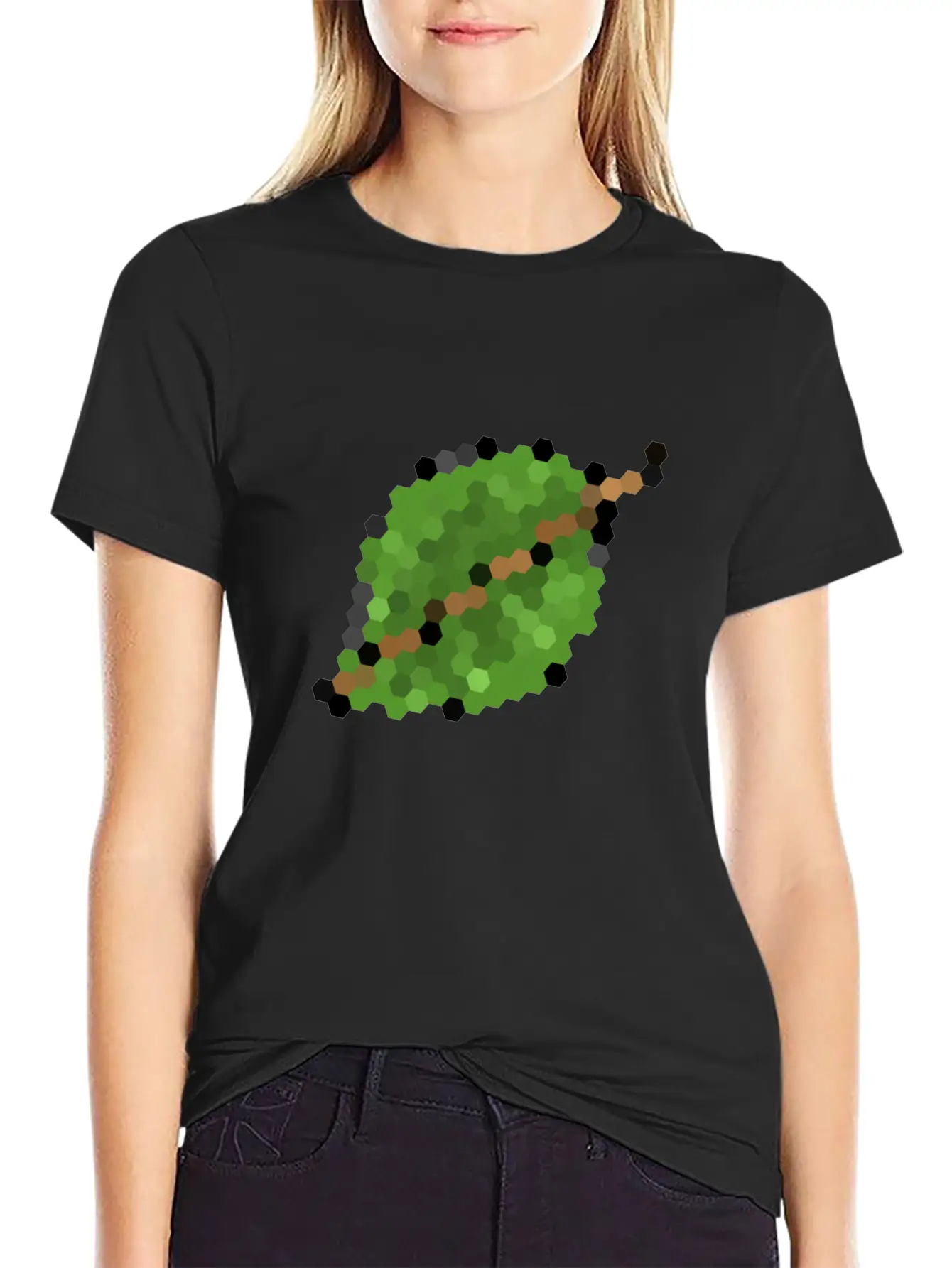 Leaf Symbol Nature Tree Stylish Everyday T-Shirt – Unisex Basic Cotton Tee