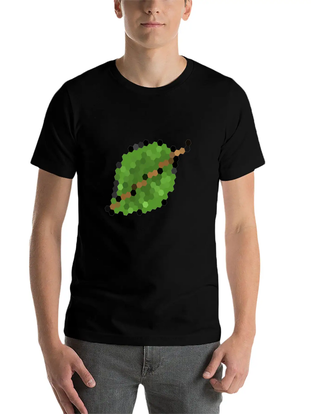 Leaf Symbol Nature Tree Stylish Everyday T-Shirt – Unisex Basic Cotton Tee