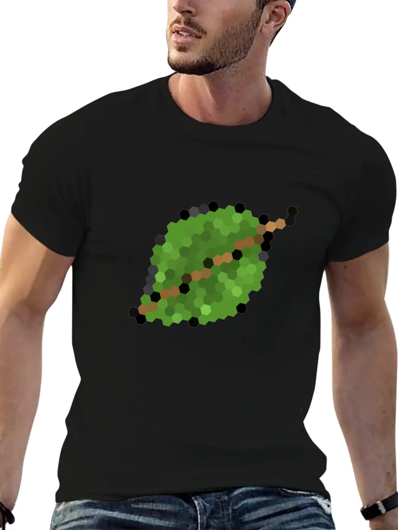 Leaf Symbol Nature Tree Stylish Everyday T-Shirt – Unisex Basic Cotton Tee
