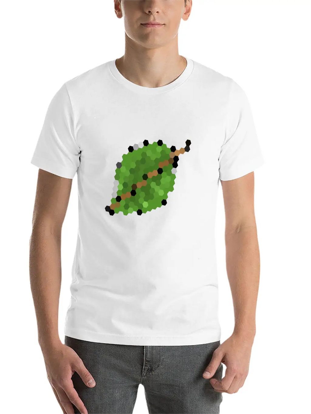 Leaf Symbol Nature Tree Stylish Everyday T-Shirt – Unisex Basic Cotton Tee