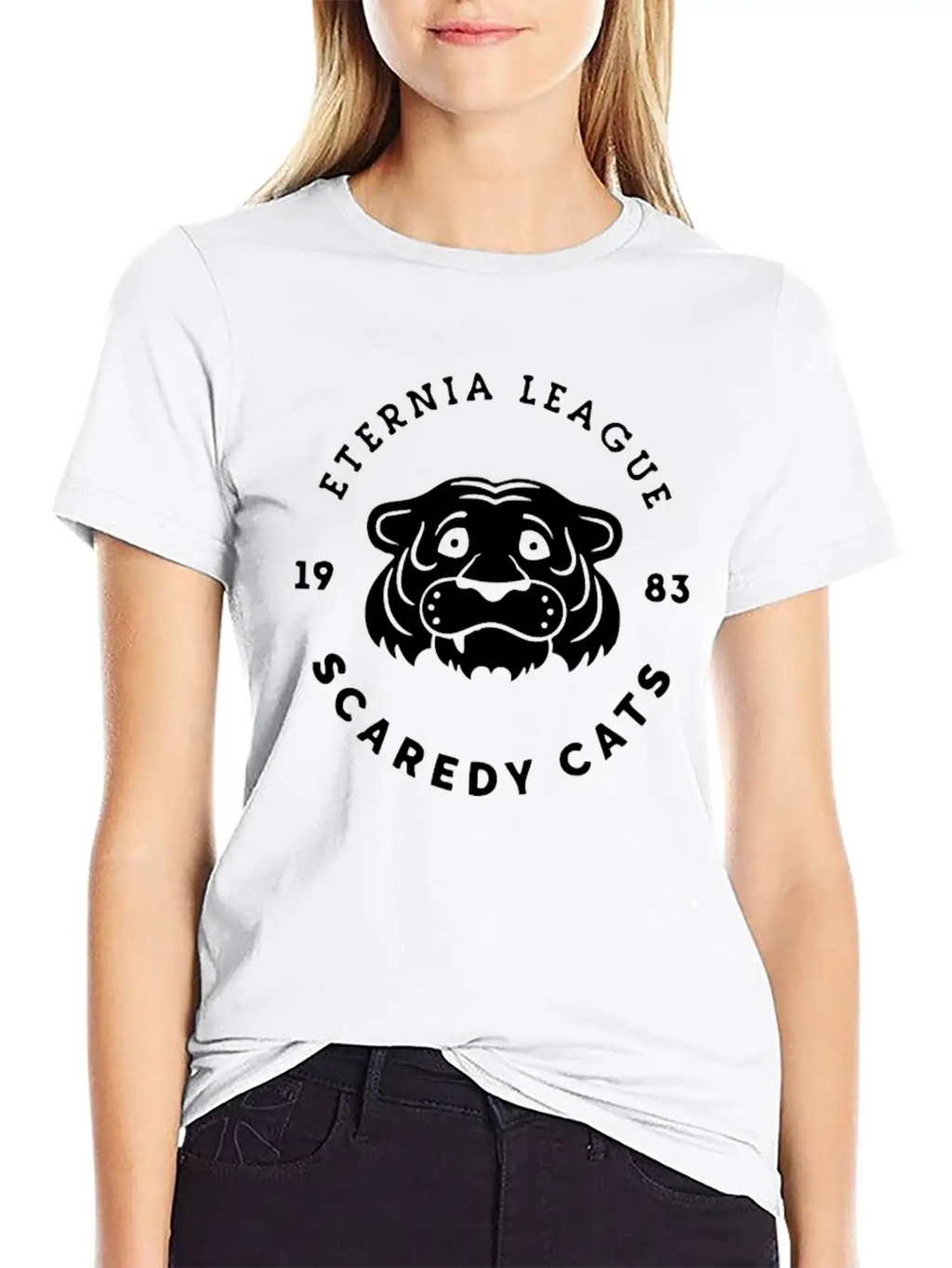 League Cats Breathable Graphic T-Shirt – Perfect For Casual Days