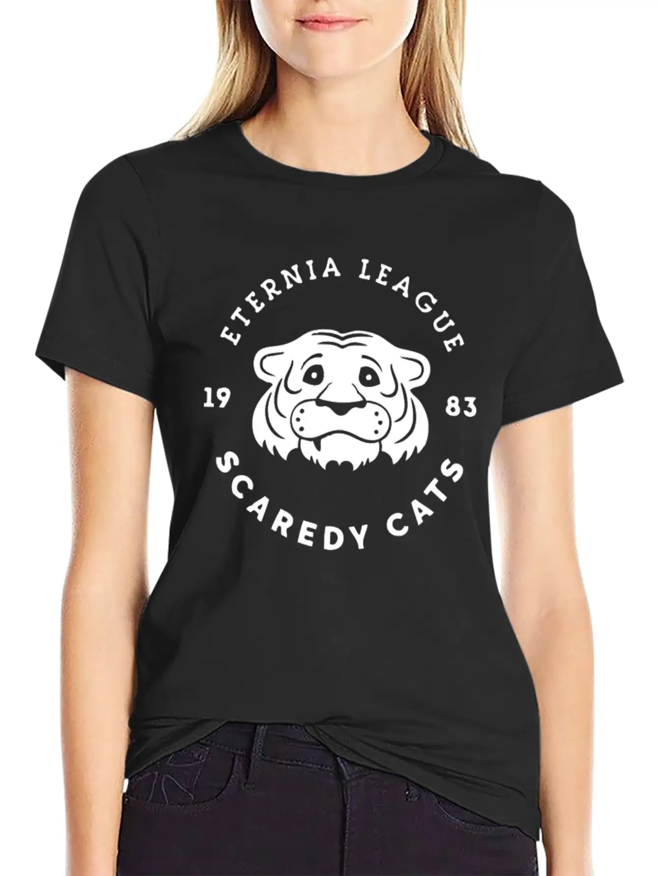 League Cats Breathable Graphic T-Shirt – Perfect For Casual Days