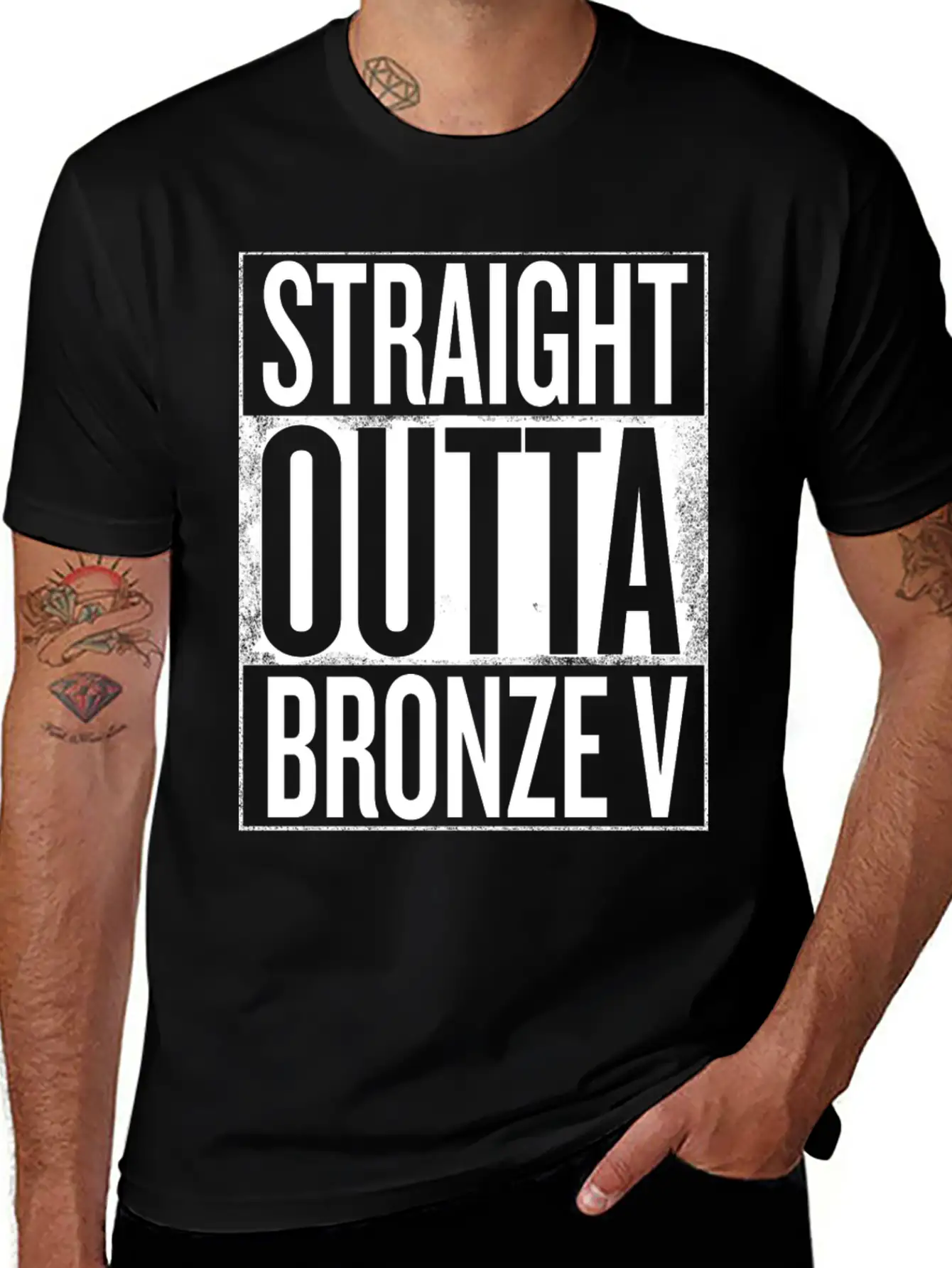 League Of Legends Bronze V Unisex Casual T-Shirt – Clean Design For Daily Comfort