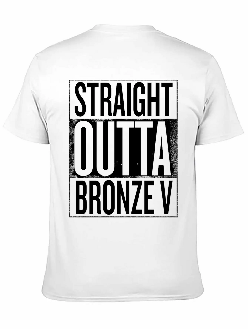 League Of Legends Bronze V Unisex Casual T-Shirt – Clean Design For Daily Comfort