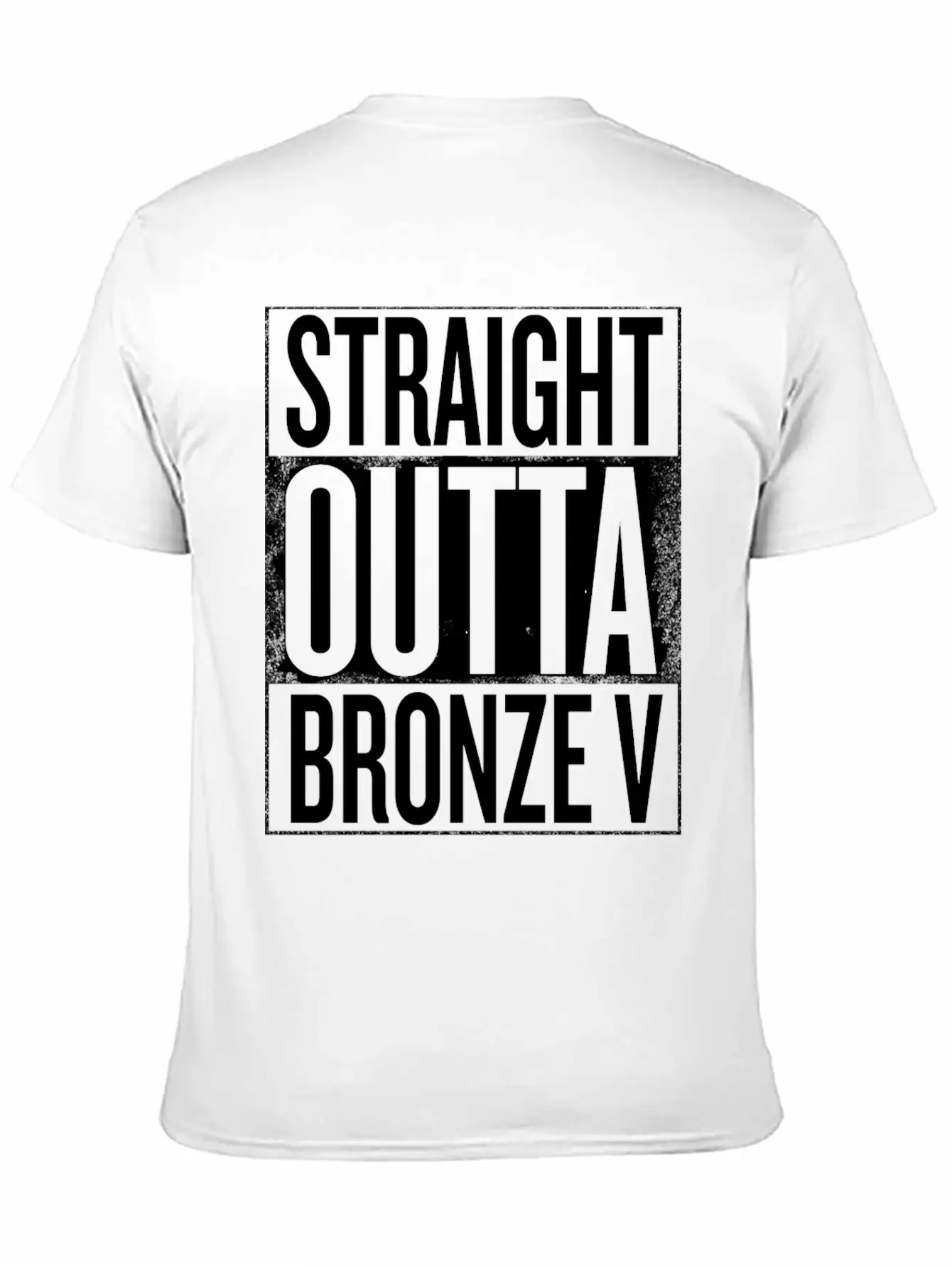 League Of Legends Bronze V Unisex Casual T-Shirt – Clean Design For Daily Comfort