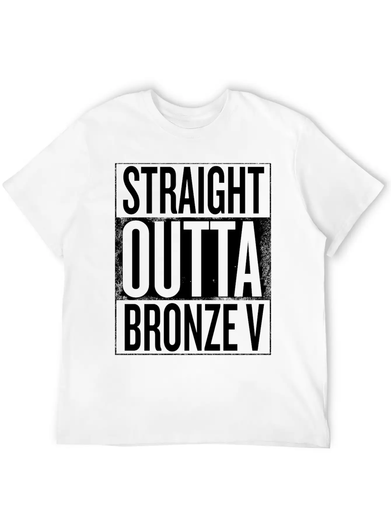 League Of Legends Bronze V Unisex Casual T-Shirt – Clean Design For Daily Comfort