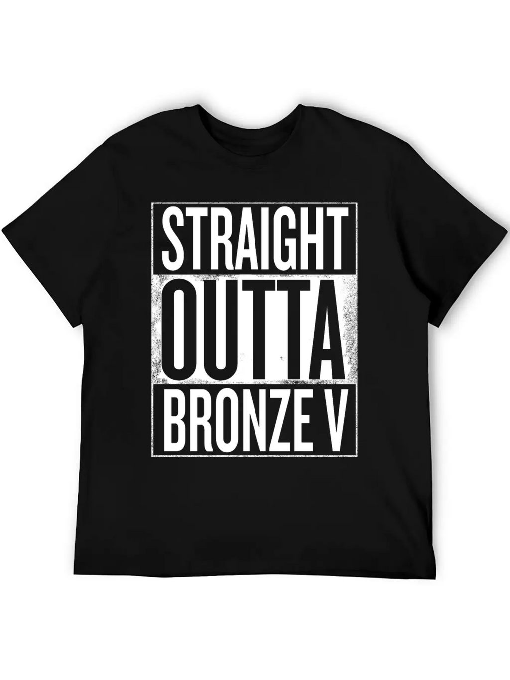 League Of Legends Bronze V Unisex Casual T-Shirt – Clean Design For Daily Comfort