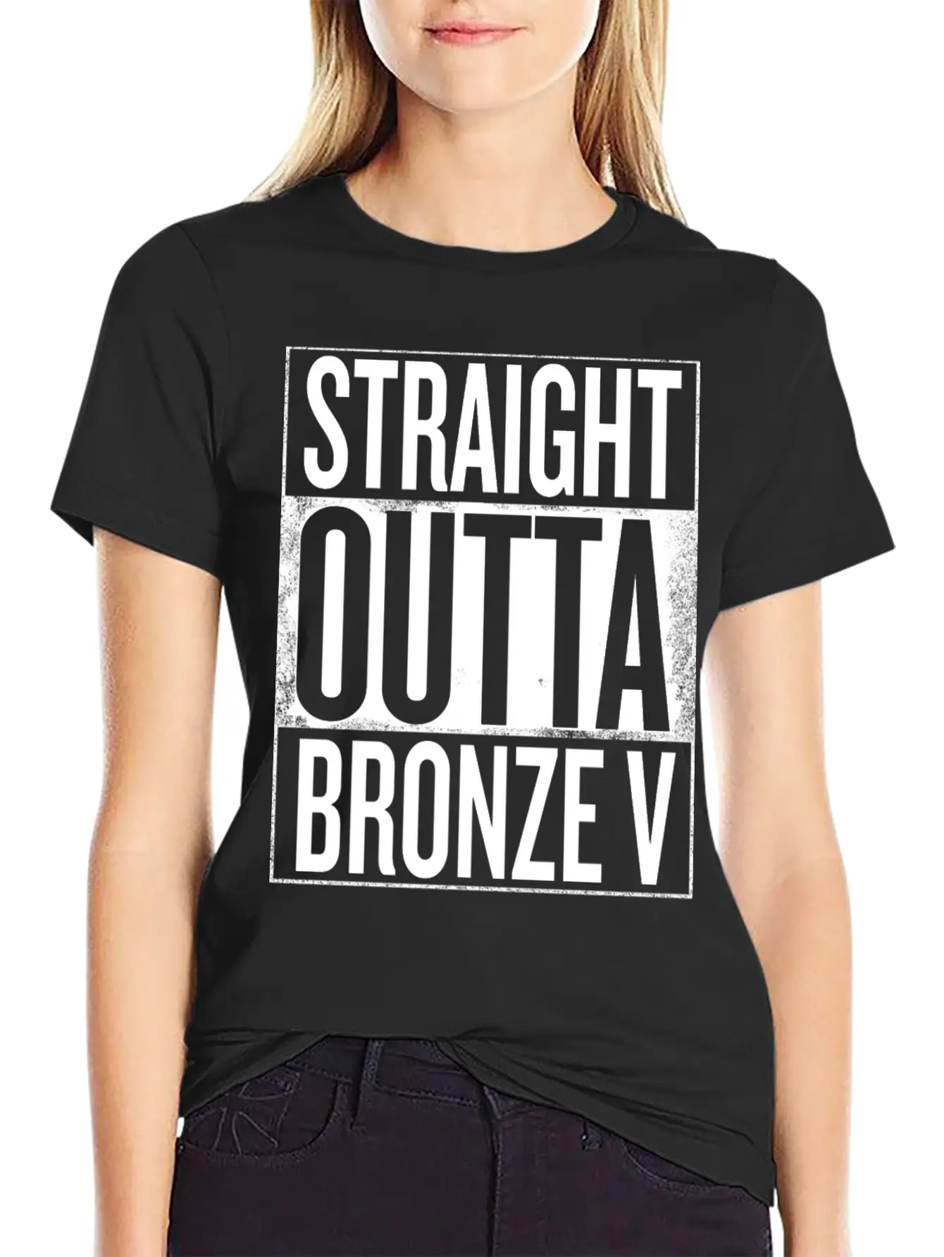 League Of Legends Bronze V Unisex Casual T-Shirt – Clean Design For Daily Comfort