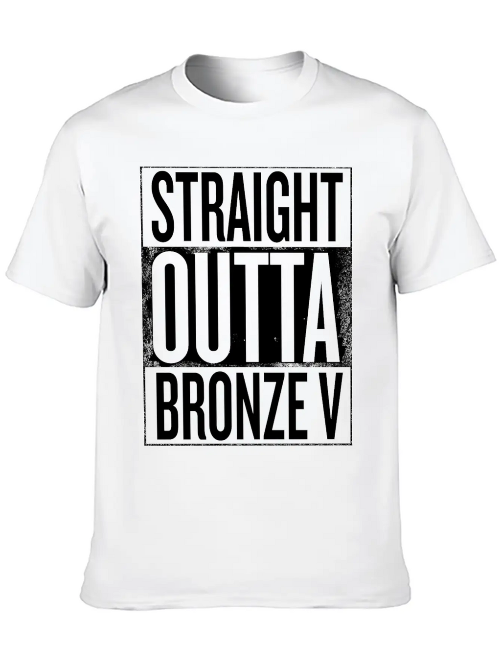 League Of Legends Bronze V Unisex Casual T-Shirt – Clean Design For Daily Comfort