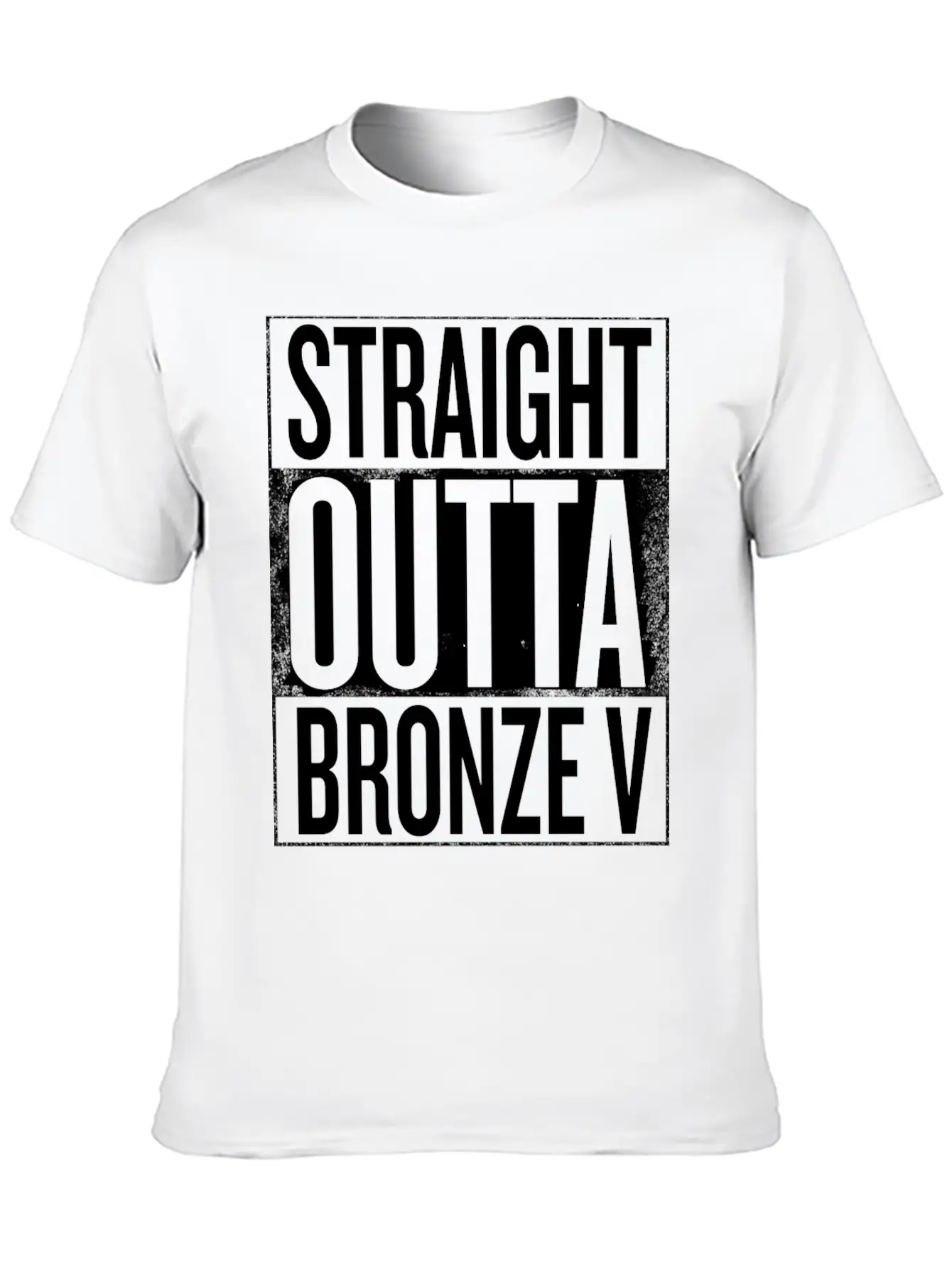 League Of Legends Bronze V Unisex Casual T-Shirt – Clean Design For Daily Comfort