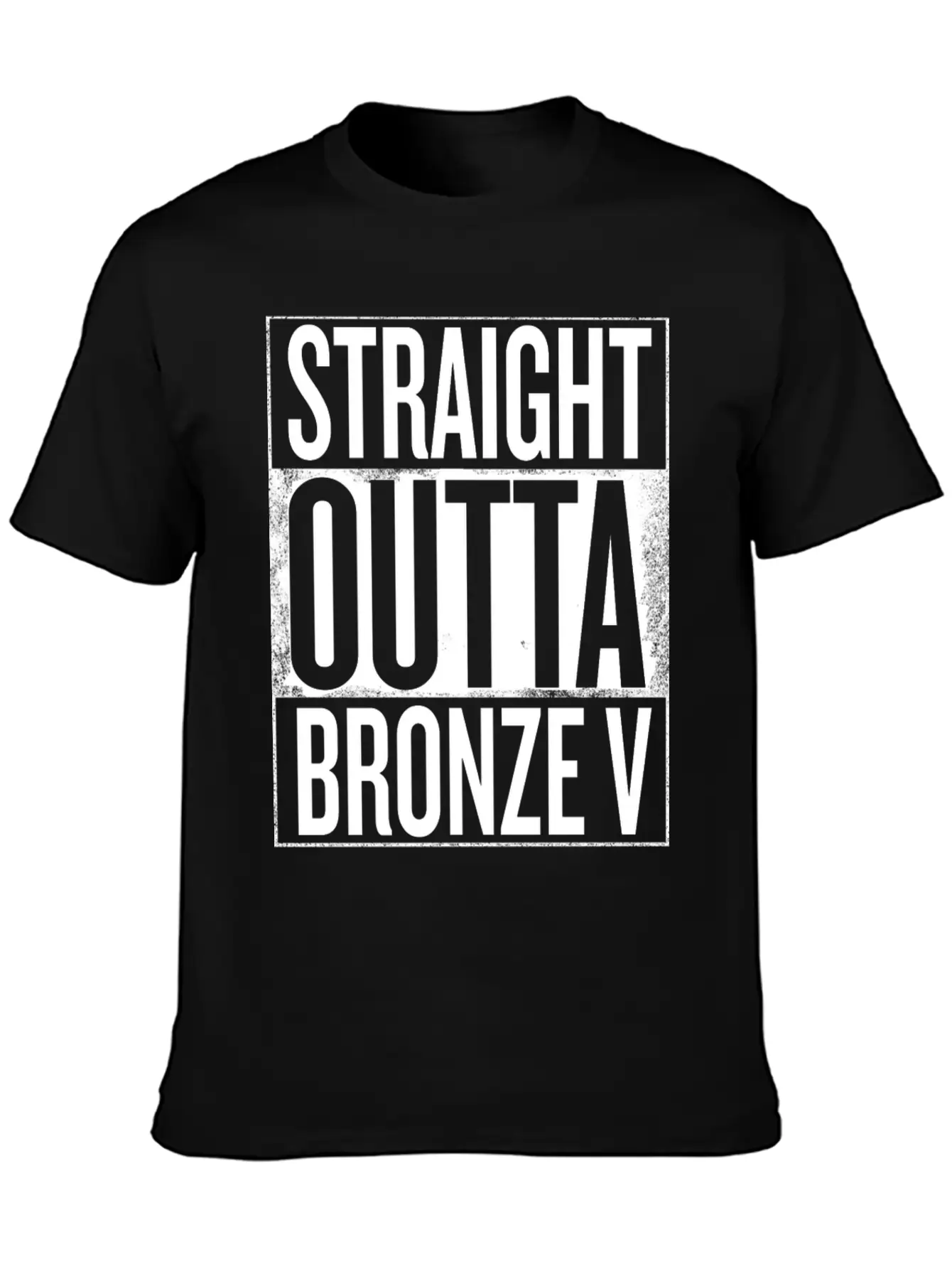League Of Legends Bronze V Unisex Casual T-Shirt – Clean Design For Daily Comfort