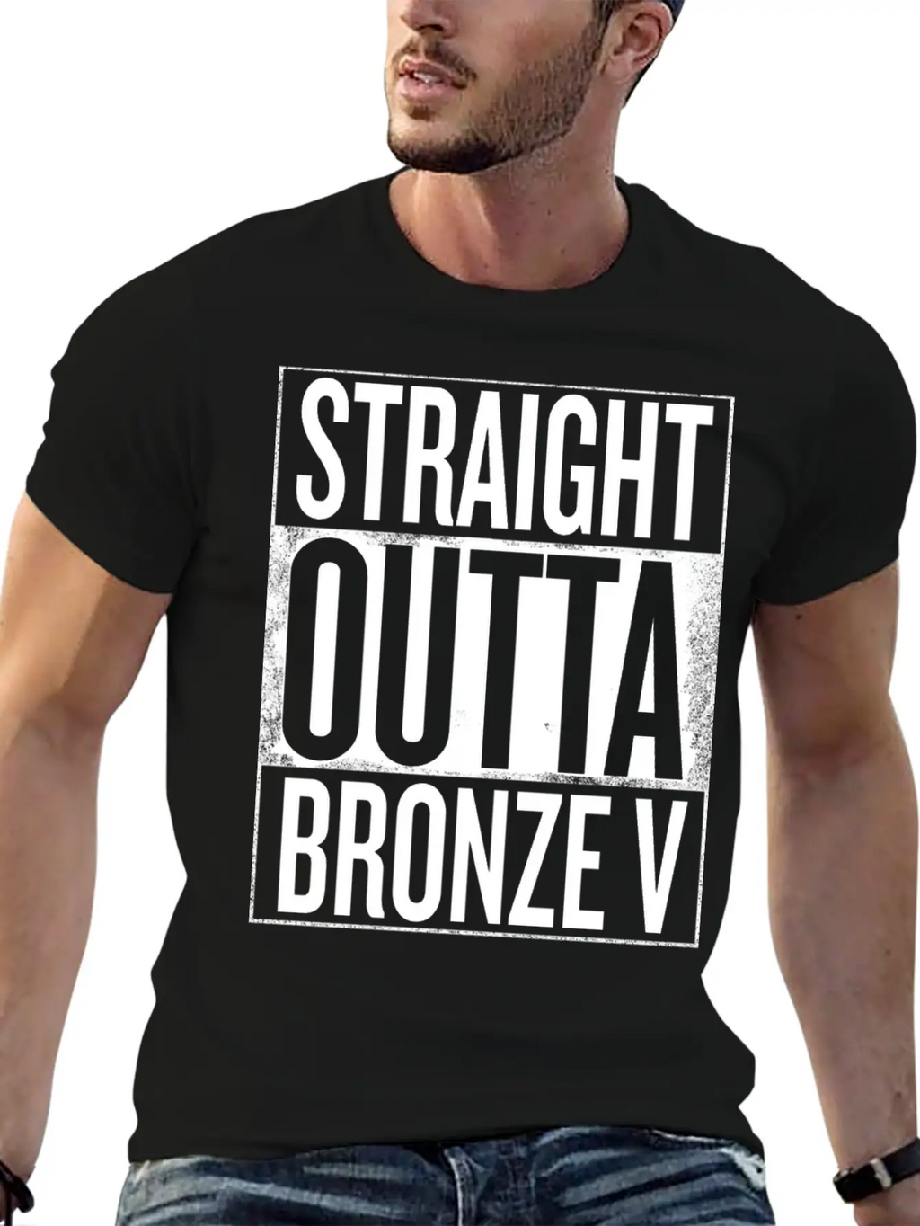 League Of Legends Bronze V Unisex Casual T-Shirt – Clean Design For Daily Comfort