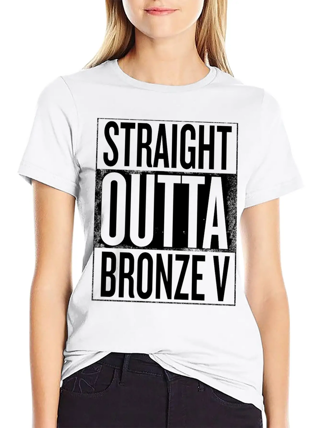 League Of Legends Bronze V Unisex Casual T-Shirt – Clean Design For Daily Comfort
