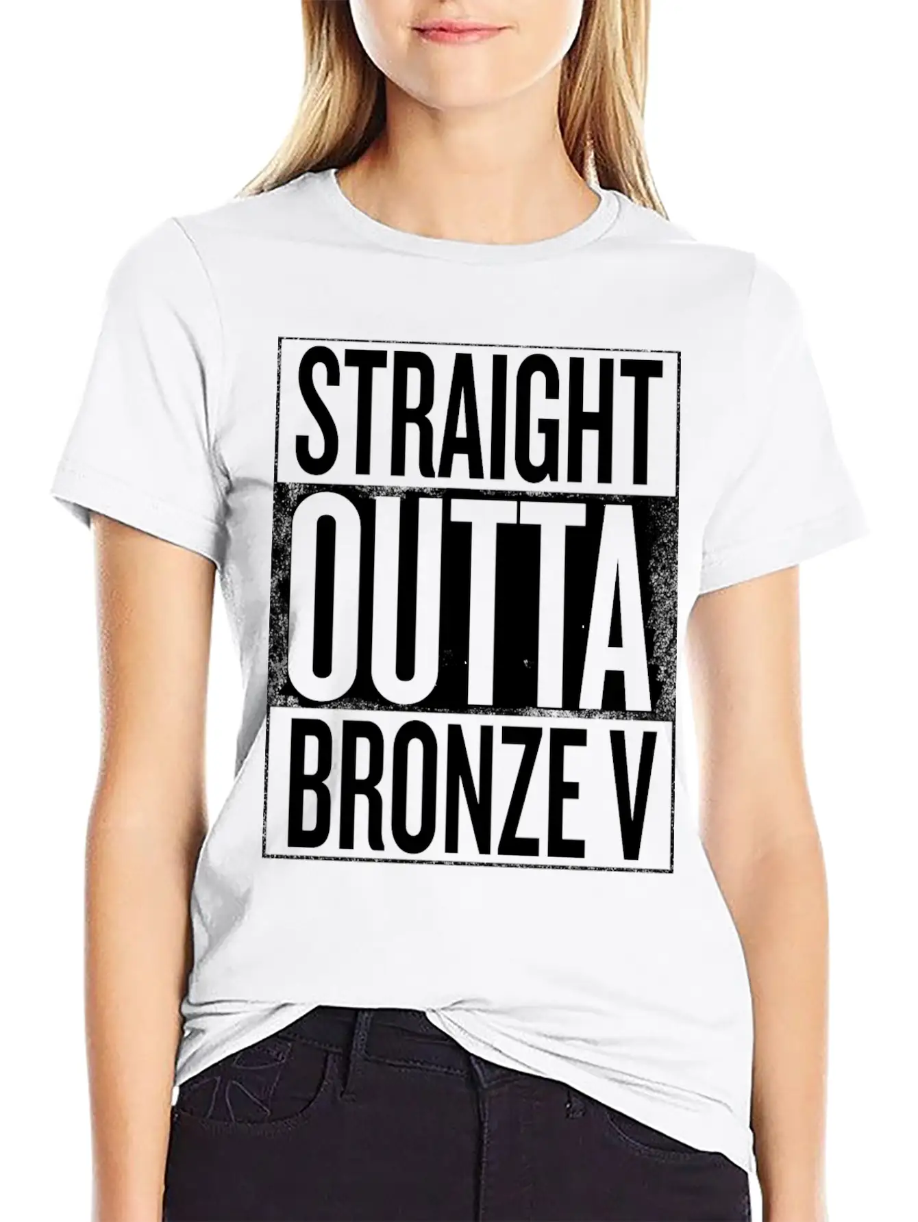 League Of Legends Bronze V Unisex Casual T-Shirt – Clean Design For Daily Comfort