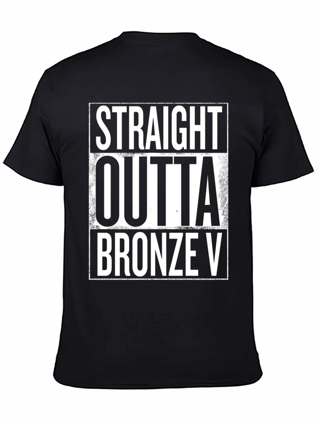 League Of Legends Bronze V Unisex Casual T-Shirt – Clean Design For Daily Comfort