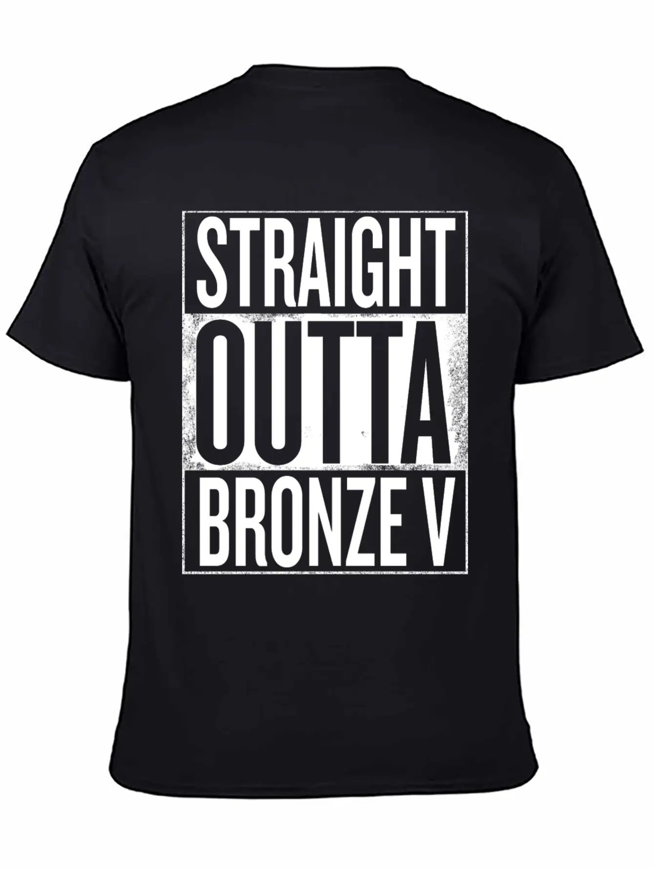 League Of Legends Bronze V Unisex Casual T-Shirt – Clean Design For Daily Comfort