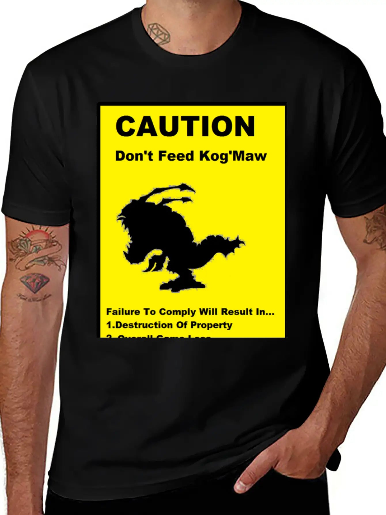 League Of Legends Kog'Maw Basic Graphic T-Shirt – Daily Comfort In Soft Cotton